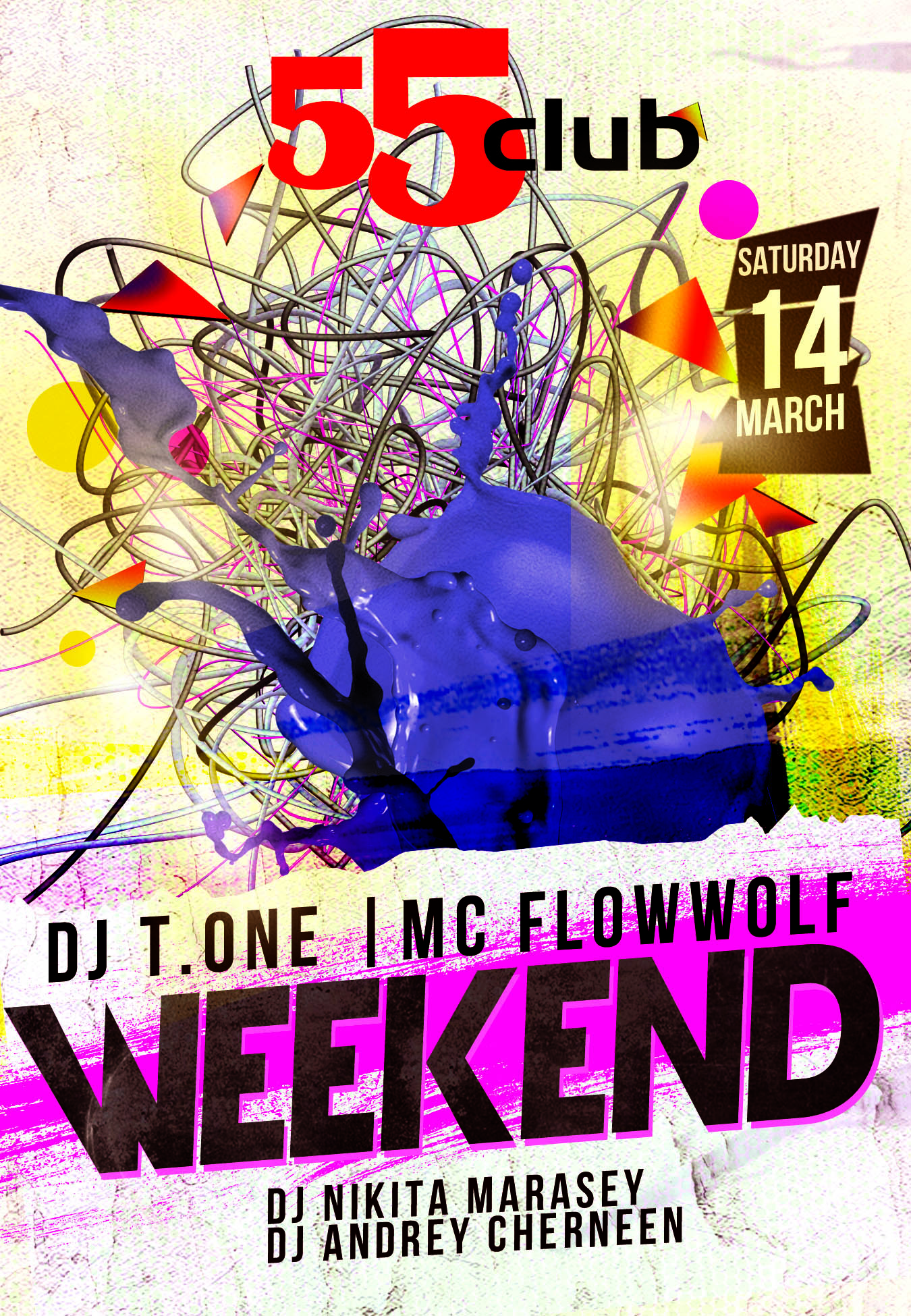  DJ T.ONE Weekend  55club, 14 