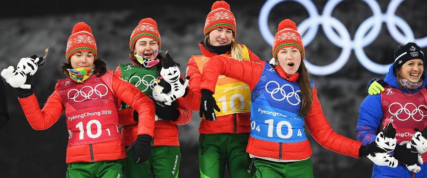 Золотая эстафета сборной Беларуси в олимпийском Пхенчхане