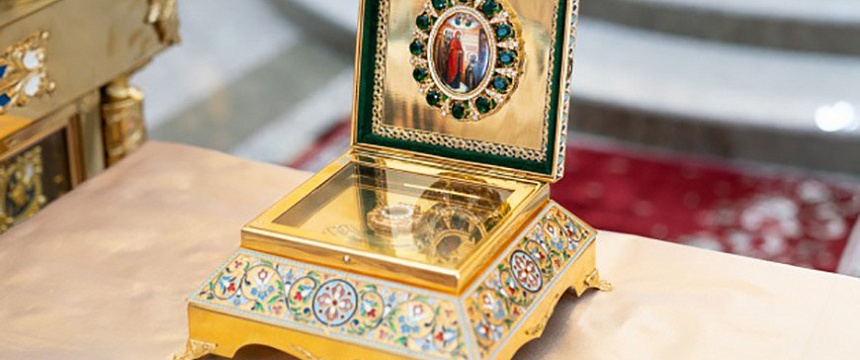 Ковчег с частицей мощей преподобного Сергия Радонежского прибудет в Туровскую епархию 12 июля