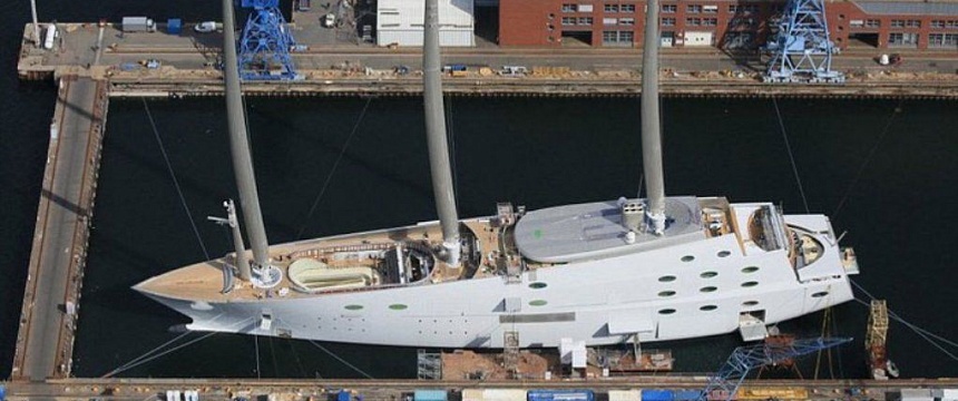 Самая большая яхта в мире принадлежит миллиардеру, родившемуся в Гомеле