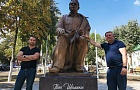 В Добруше установили памятник писателю Ивану Шамякину