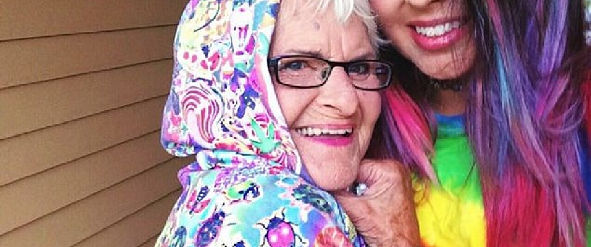 Звездой Instagram стала 86-летняя американка