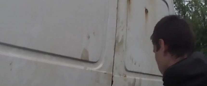 Трое мозырян угнали грузовик с металлоломом