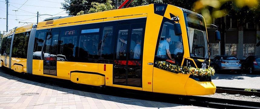 Начались испытания нового белорусского трамвая