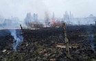 В Мозырском районе при пале травы сгорели пять дач