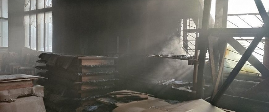 В Ельске горела мебельная фабрика " ОАО "Мозырский деревообрабатывающий комбинат"