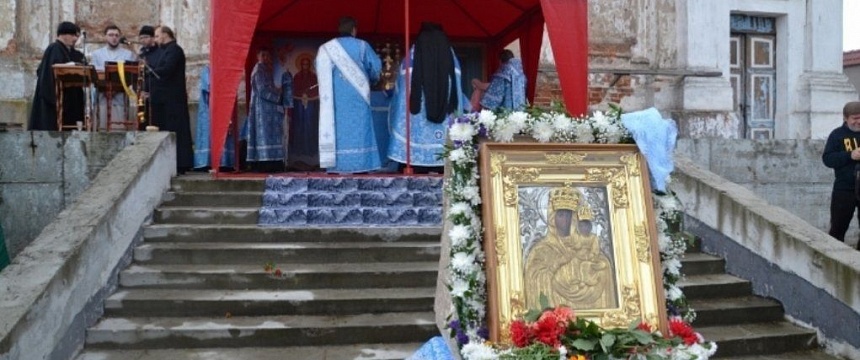 Торжества в честь Юровичской иконы Божией Матери прошли в Мозыре